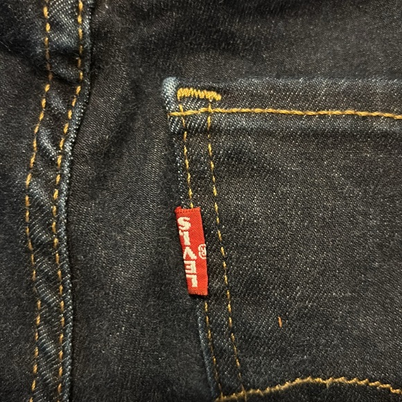 Levi’s Mile High Super Skinny Dark Denim Jeans size 31/30 - Picture 5 of 13